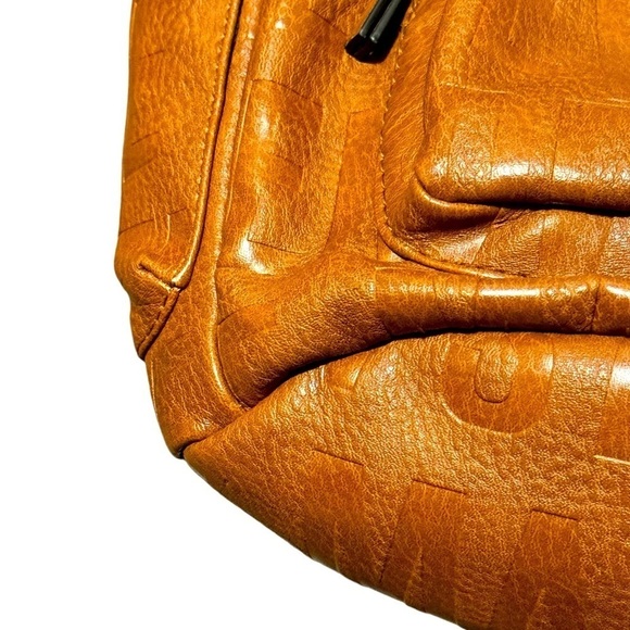 Steve Madden Full Size Backpack Bookbag Cognac - Picture 4 of 6